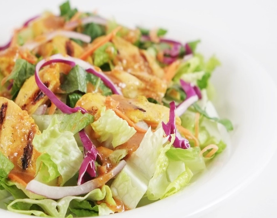15. Thai Chicken Satay Salad