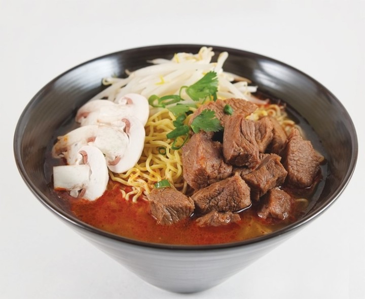 55. Beef Tom Yum Ramen