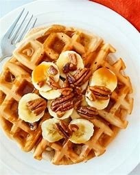 Banana Foster Waffle