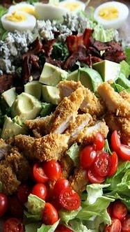 Fried Chicken Cobb Wedge Salad