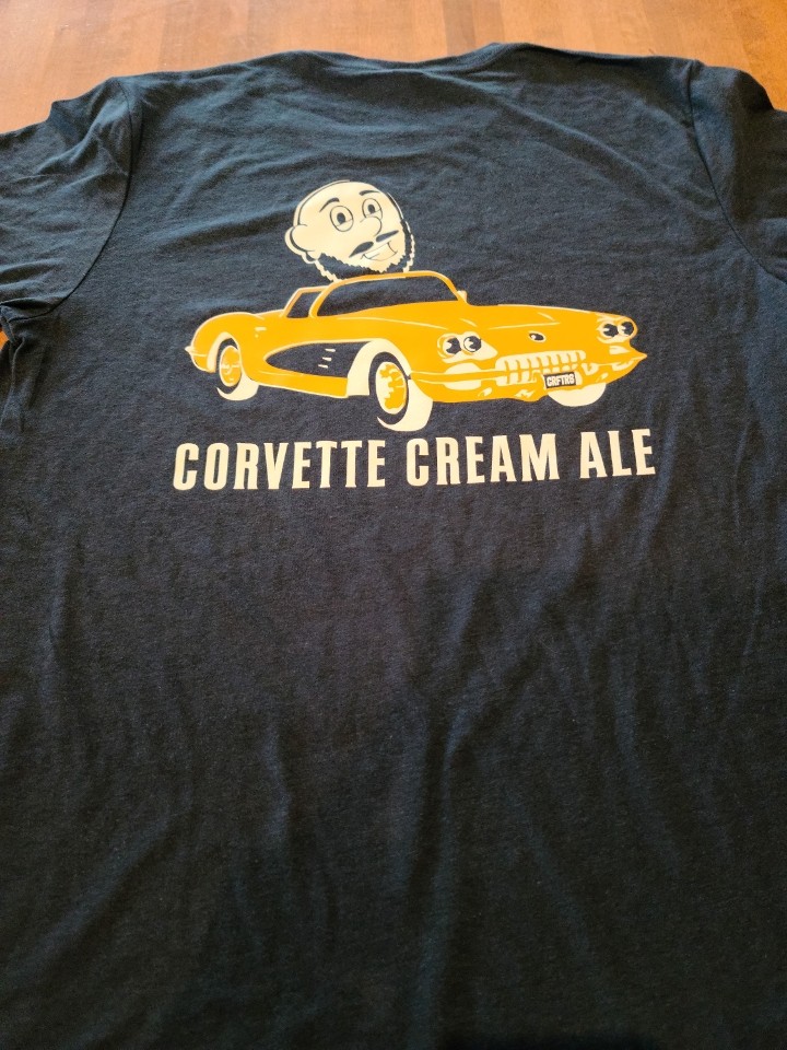 Corvette Cream T-Shirt XL