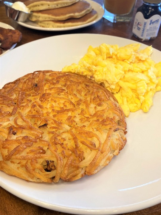 HASH BROWNS & EGGS