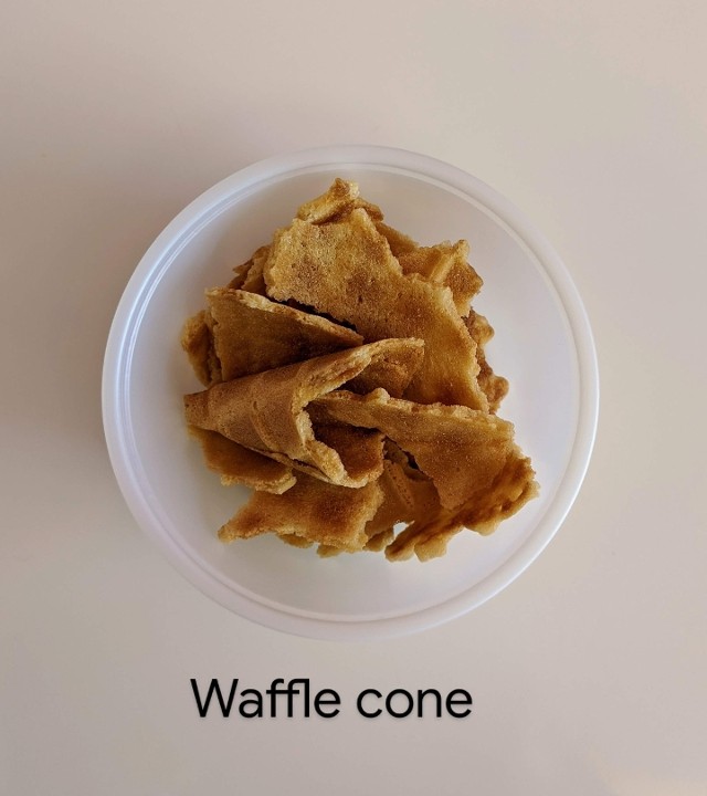 Waffle Cones (crushed)