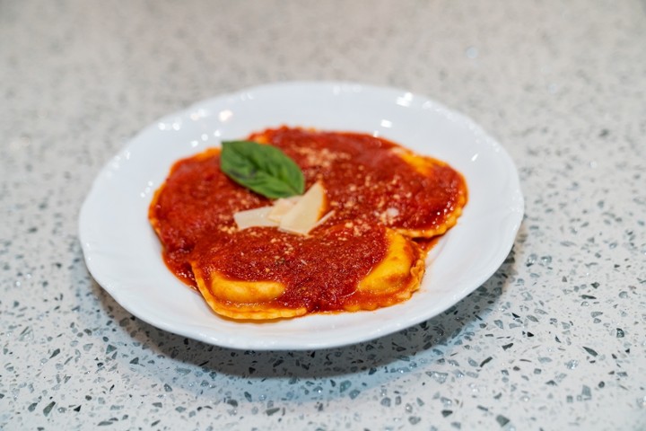 Cheese and Spinach Ravioli