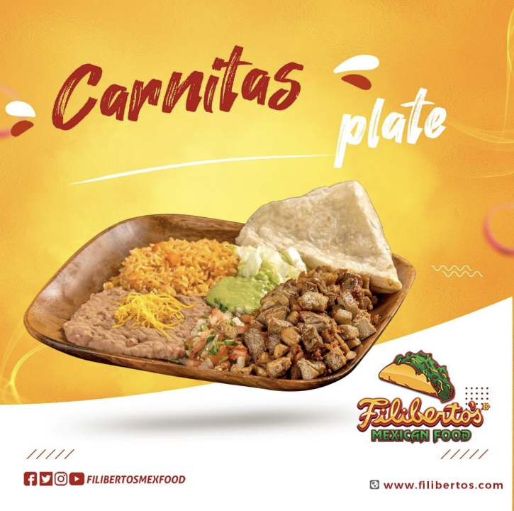 #15 Carnitas Plate