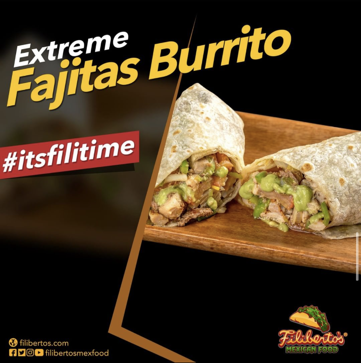 Extreme Fajitas Burrito