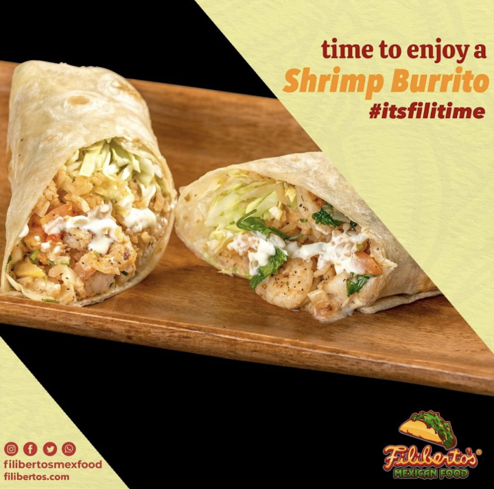 Shrimp Burrito*