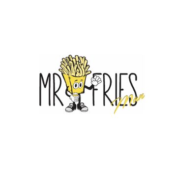Mr. Fries Man USC LA 3844 south Figueroa logo