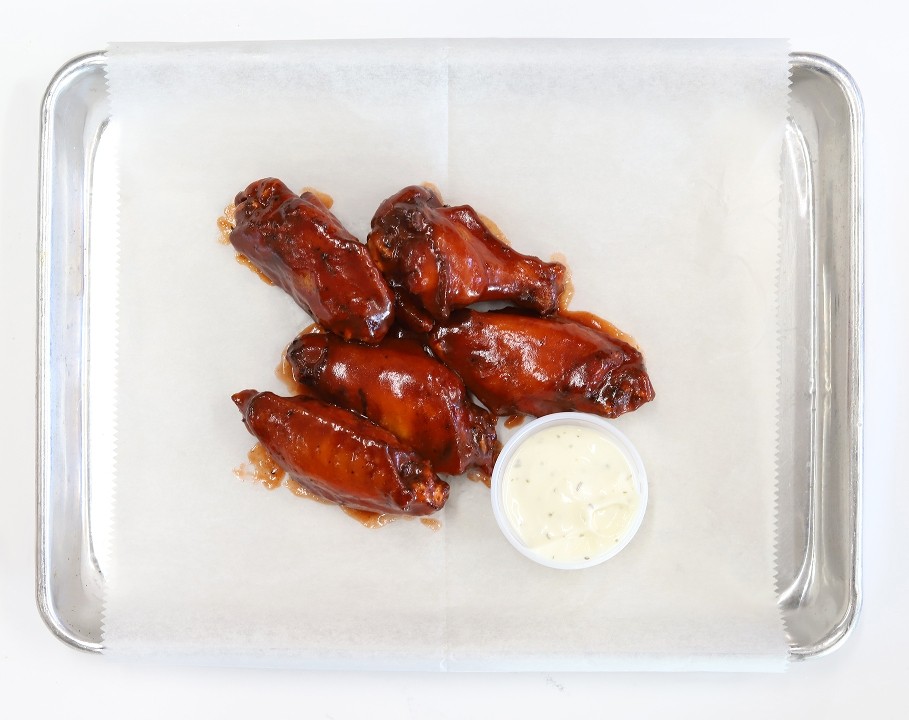 Smoked Wings (5pc) Combo Special