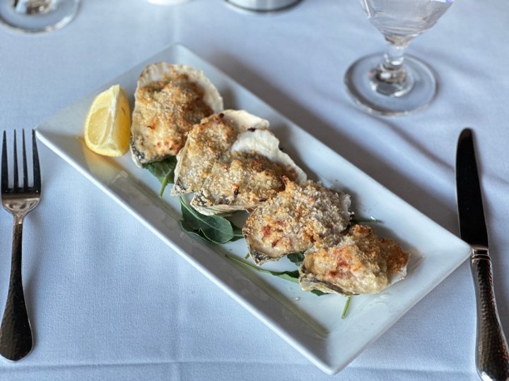 Charbroiled Local Oysters