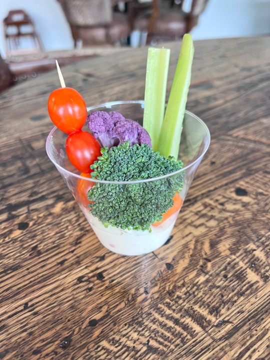 Vegetable Cup with Ranch