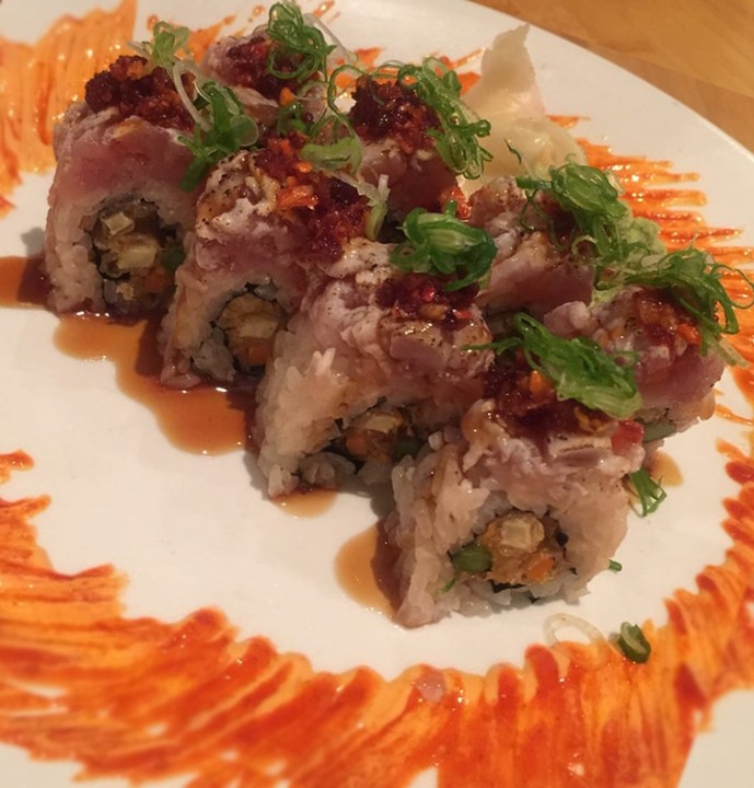 Albacore Volcano Roll