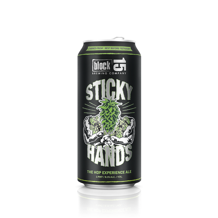 Sticky Hands // 4-Pack, 16oz Cans