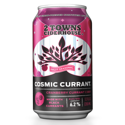 2 Towns Ciderhouse - Cosmic Currant // Cranberry Currant Cider // 6-Pack