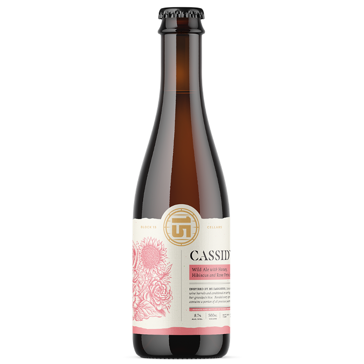 Cassidy 2024 // Wild Ale with Flowers // 500mL Bottle