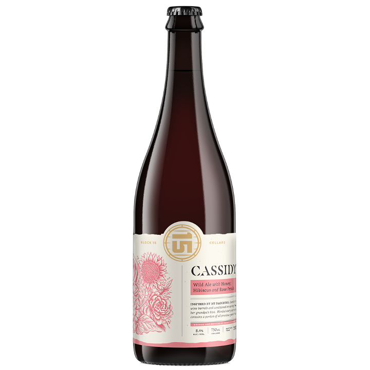 Cassidy // Wild Ale with Flowers // 750mL Bottle