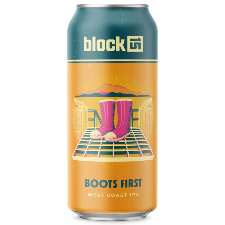 Boots First // West Coast IPA // 16oz Can