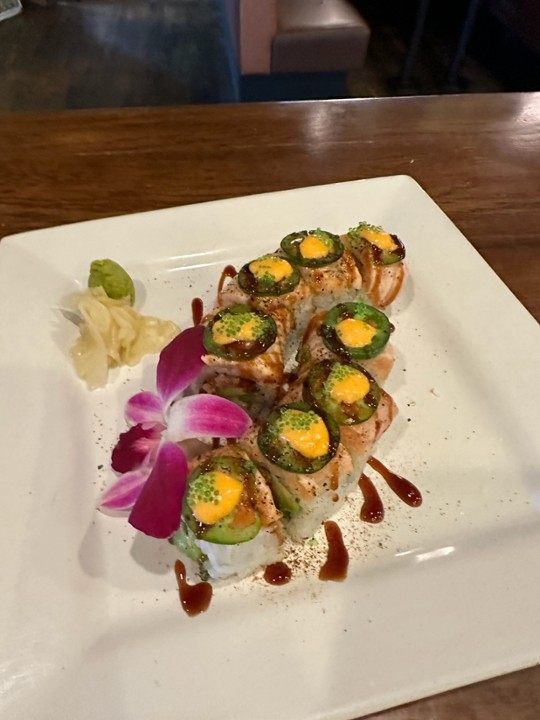 Cajun Salmon Roll