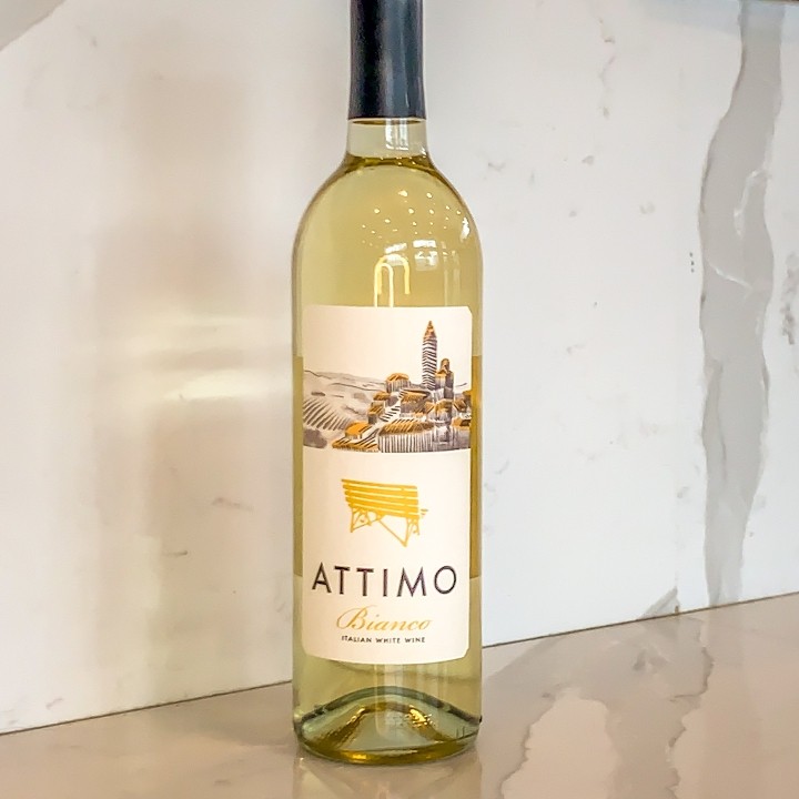 Bottle of Attimo Bianco Italian White Wine GF