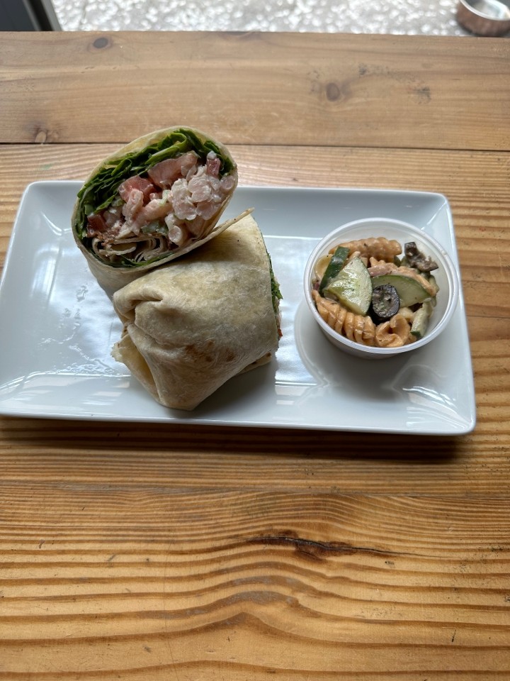 Estuary Beans and Barley Shrimp BLT