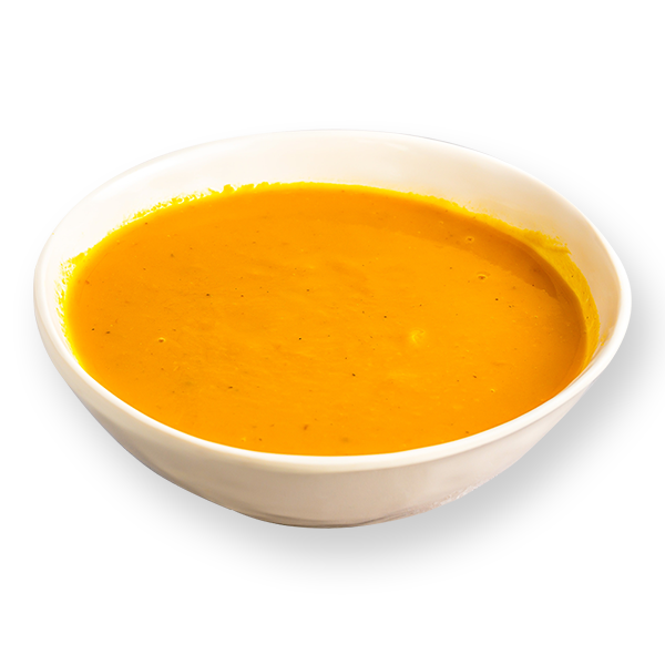 CARROT-SWEET POTATO SOUP (Cushman)