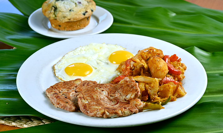 Corned Beef Hash & Eggs