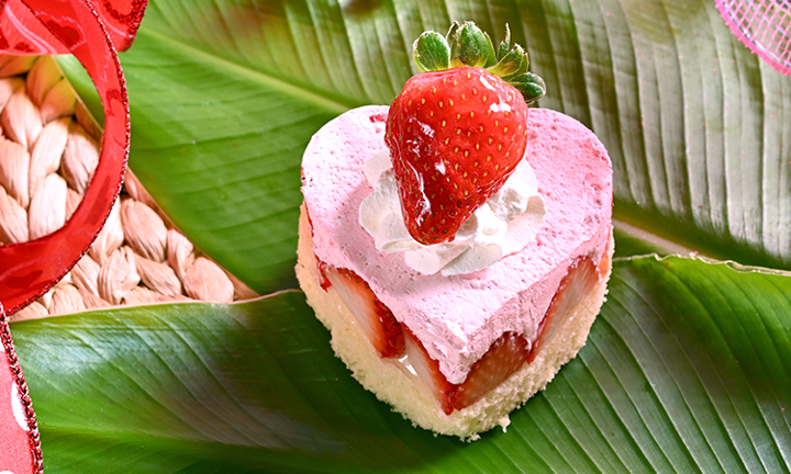 Strawberry Mousse Heart