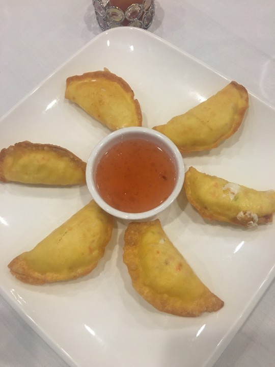 Crab Rangoon (炸蟹角）(6)