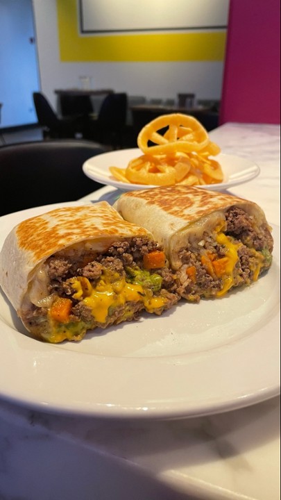 Ground Beef Burrito