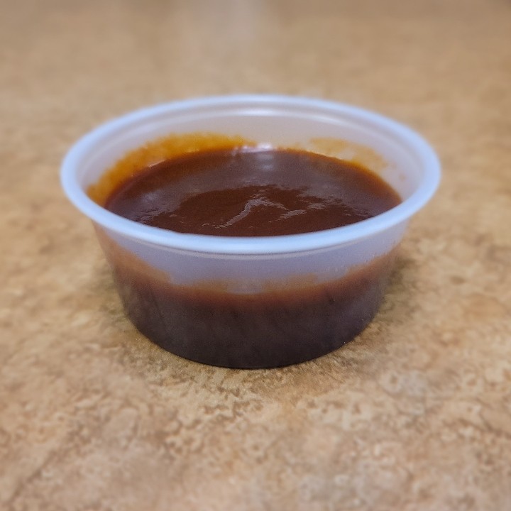 Cup of BBQ Sauce