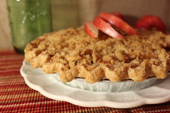 Dutch apple pie