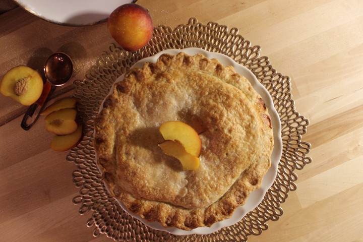 Peach pie