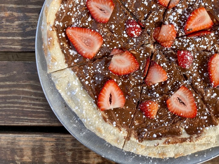 Strawberry Nutella Pie