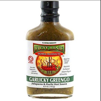 Hot Line Garlicky Greengo Hot Sauce