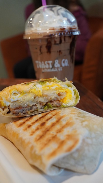 Toast Breakfast Wrap