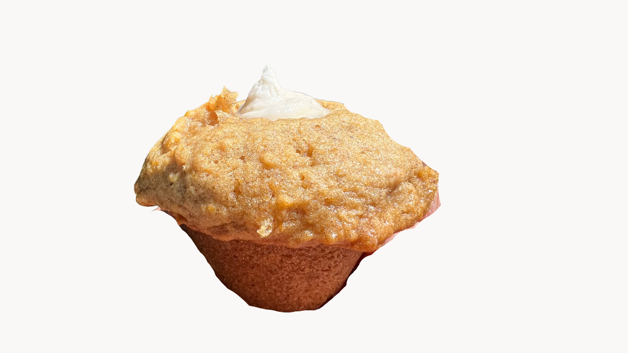 Sweet Potato Muffins w/ Buttercream (Dozen) (TG)