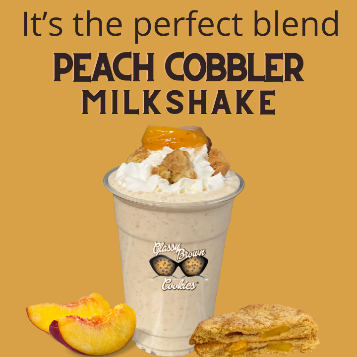 Peach Cobbler Milkshake