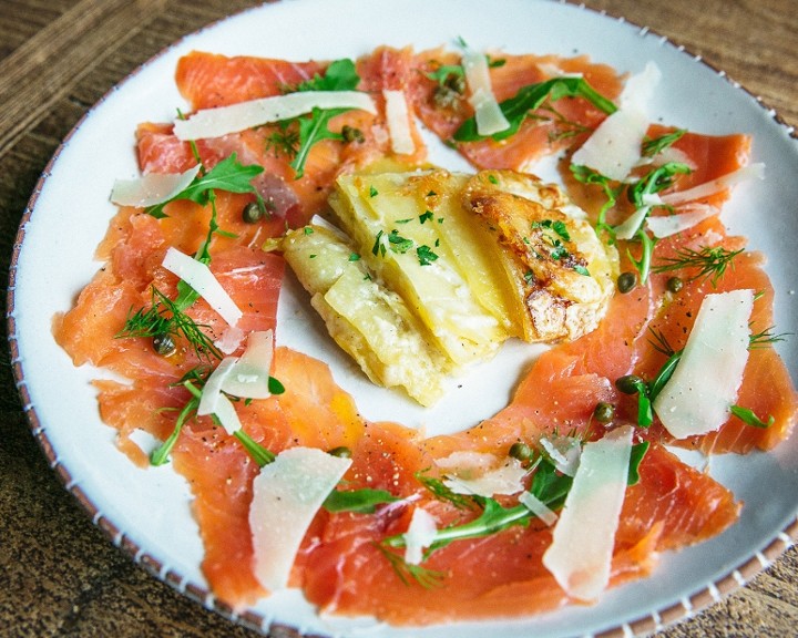 Smoked Salmon Carpaccio (GF)