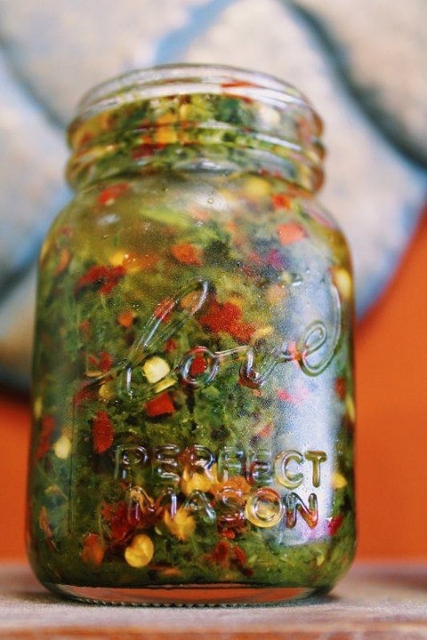 1/2 Pint Spicy Chimichurri