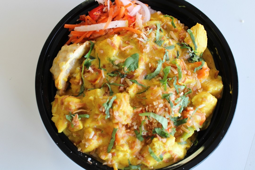 Coconut Curry Chicken w/white rice