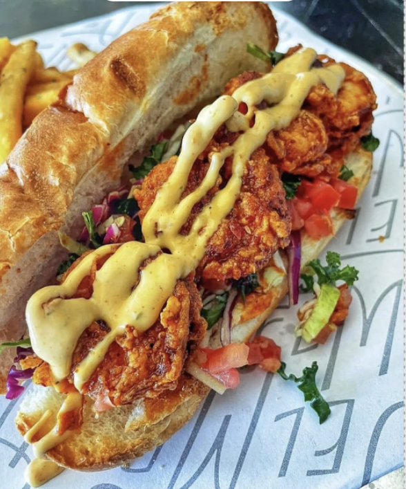 Gulf Shrimp Po' Boy