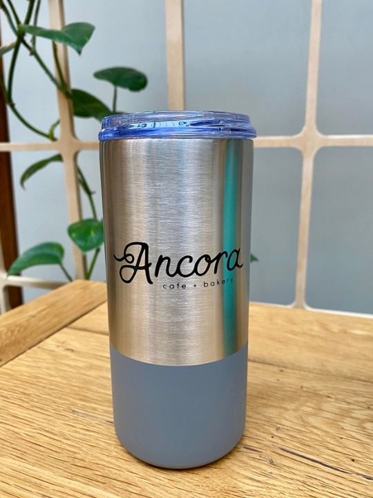 Grey Two-Tone Thermos