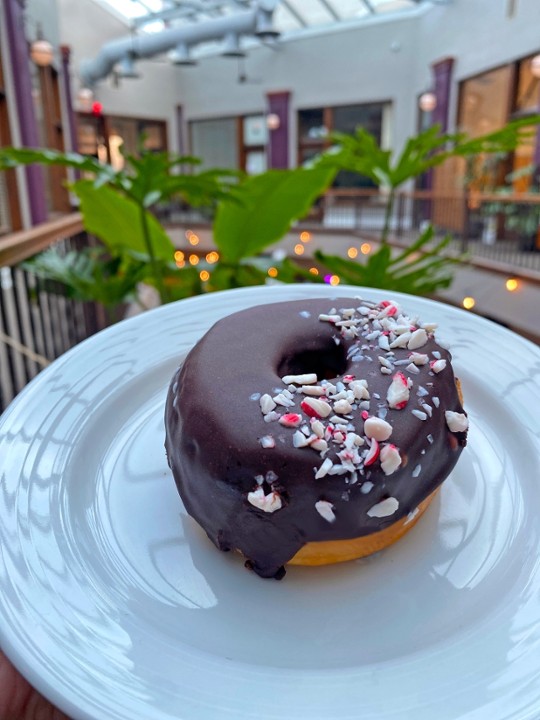 Chocolate Peppermint Donut