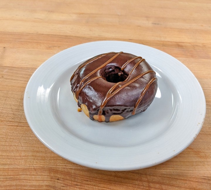 Salted Caramel Chocolate Donut