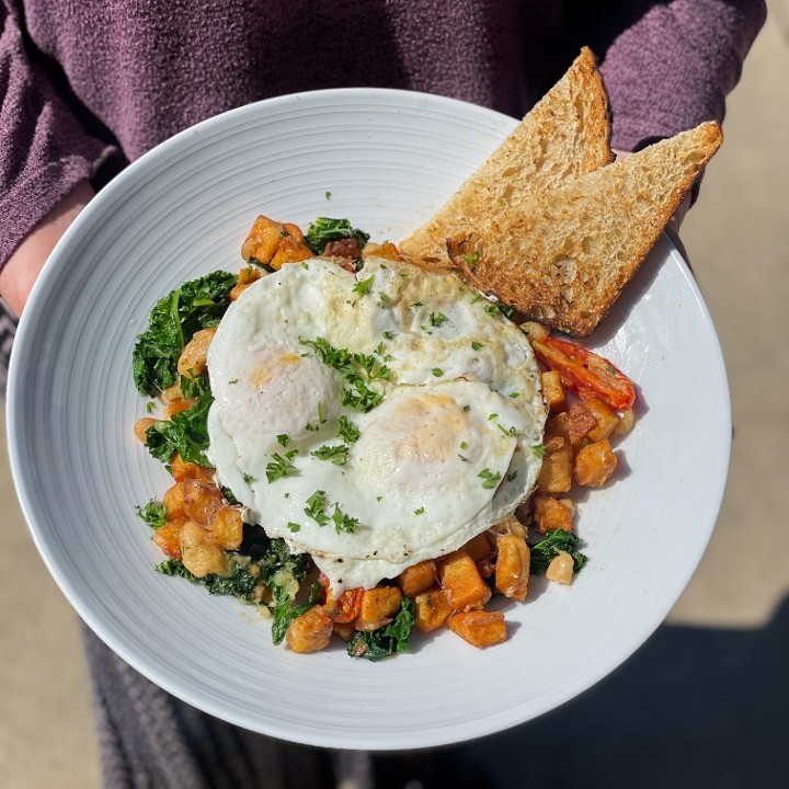 Lemon Garlic Hash