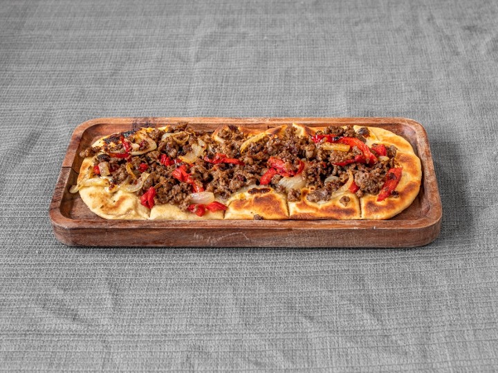Philly Cheese Steak Flatbread