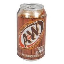 A&W Root Beer Can