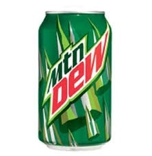 Mountain Dew Can