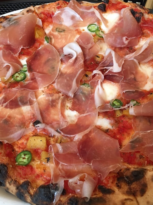 Prosciutto & Pineapple Pizza