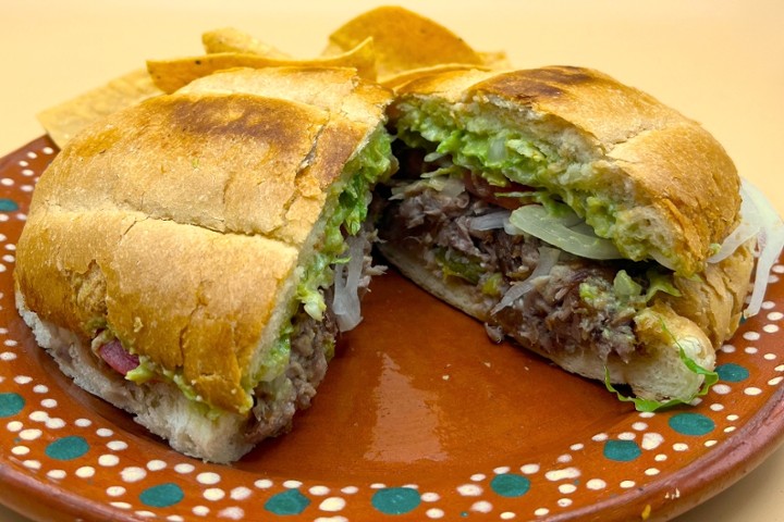 Carnitas (pork) Torta